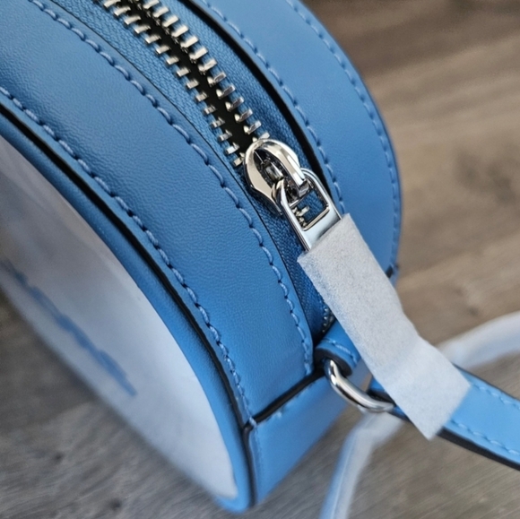 Michael Kors - Jet Set Travel Medium Clear Cross Body Purse - Picture 7 of 8